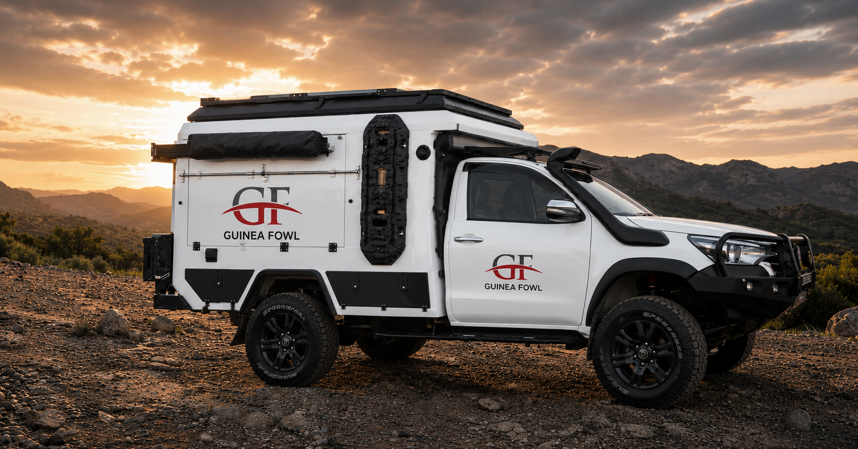 Guinea Fowl Tours transport vehicle